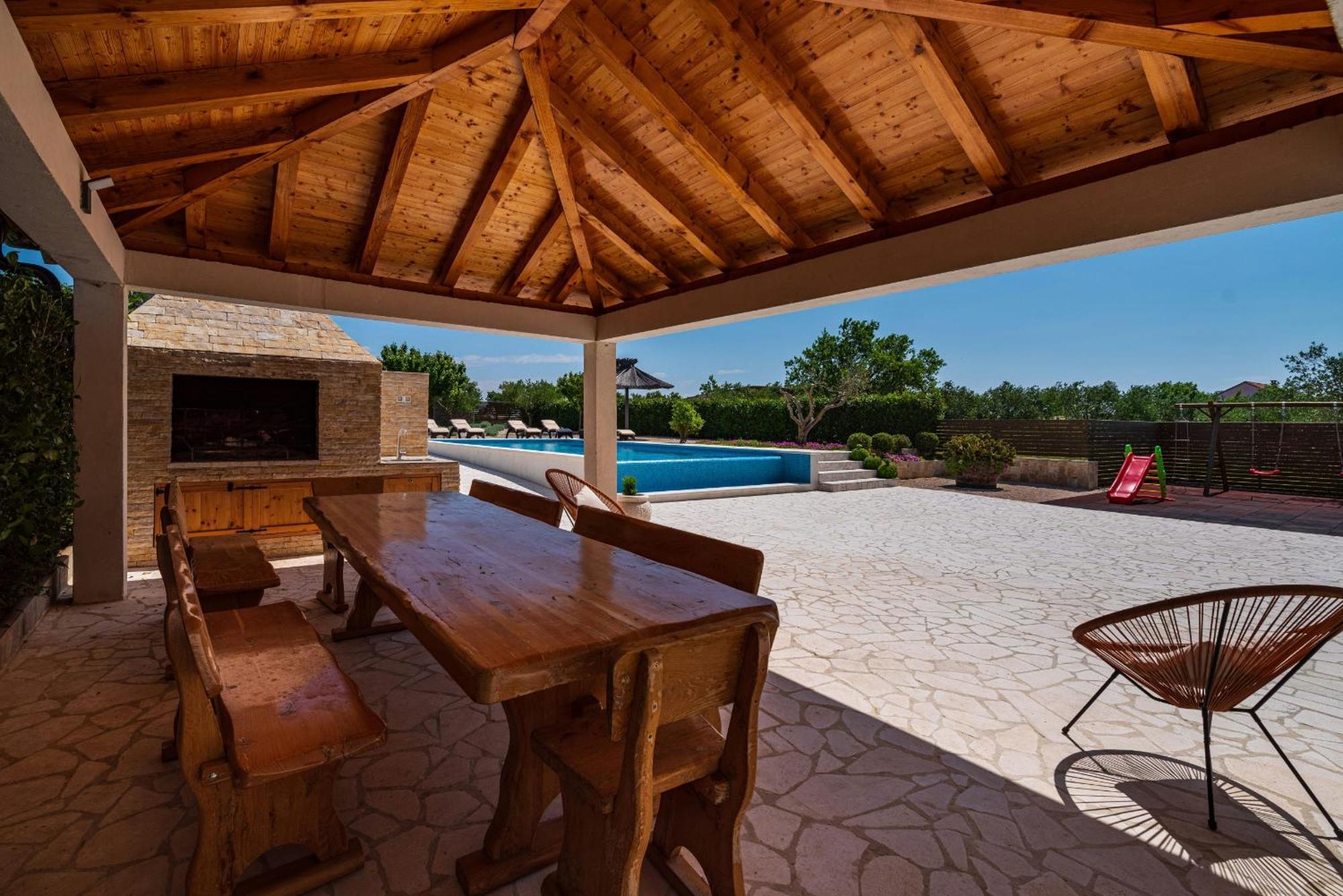 Villa Olive Garden Zadarvillas Pristeg المظهر الخارجي الصورة